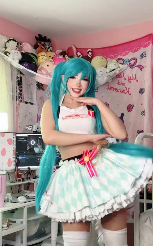 24 hr stream is complete!!🥳 thanks to everyone who joined🫶 #hatsunemikucosplay #cosplaydance #racingmiku #mikuhatsunecosplay #mikucosplay 